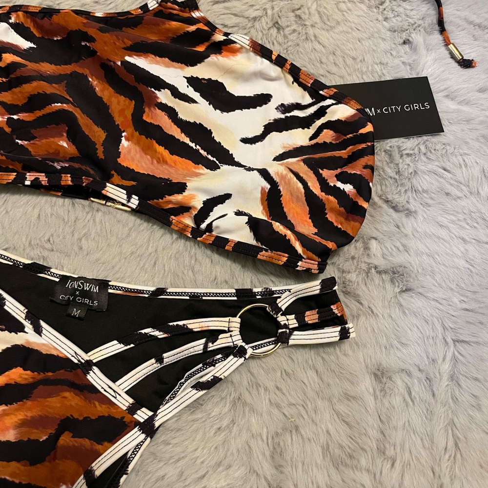 Sexy BIKINI- BROWN ZEBRA PRINT set - Picture 5 of 7